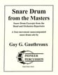 Snare Drum from the Masters cover